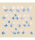 NA102 - Manicure Patch Blue Ocean Nails